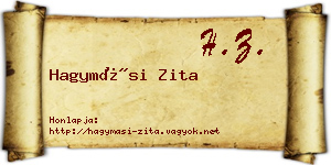 Hagymási Zita névjegykártya